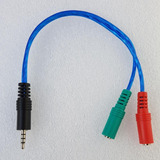 Cable Adaptador Play 4 Plug 3.5 A Mic Auricular Audio  A0220