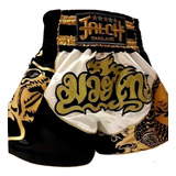 Jalch Short Muay Thai Muaythai Kickboxing Mma Kick Modelo 215  Dragon