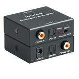 Convertidor De Audio Digital Optico A Coaxial O Coaxial A Op