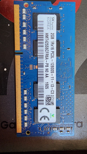 Memoria Ram 2g Ddr3 12800s