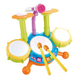 Instrumento Musical De Juguete De Tambor Para Niños, Tambor