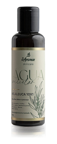 Água Micelar Melaleuca Pele Oleosa Antiacne 10x1 Espinhas