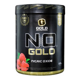 Suplemento En Polvo Gold Nutrition Oxido Nitrico Sabor Raspberry En Pote De 195g