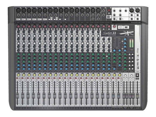 Consola Soundcraft Signature 22 Mtk De Mezcla 110v/240v