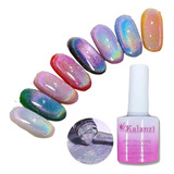 Gelish De Uñas Ojo De Gato Gama A 6pz 10ml C/u ( 6 Gamas)