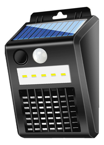 Luz Led Solar 2 En 1 Con Sensor De Movimiento Y Mosquitos Pa
