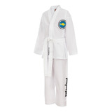Dobok Taekwondo Itf Talles 5 A 7 Adulto Traje Shiai Uniforme