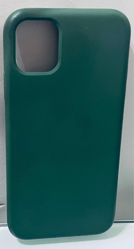 Funda De Silicona Verde Alpes Para iPhone 11