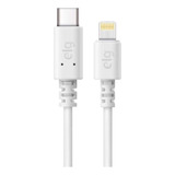 Cabo ELG Usb Tipo C Para Lightning 3a 15w 2m Tcl20 Branco