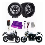 Bocinas Moto Alarma Con Bluetooth Usb Fm Tf