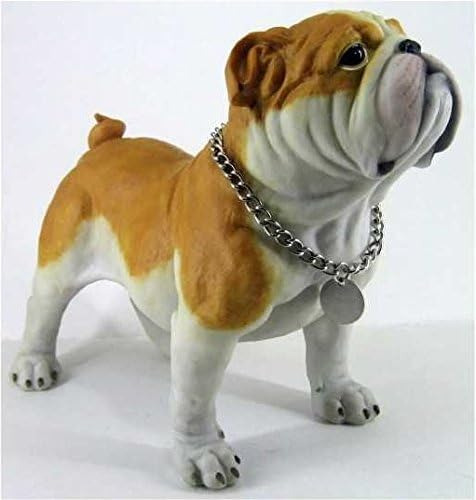 Retired C & F Trading Co. - Figura De Cachorro Bulldog De Pi