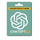 Chat Gpt Plus 3 Meses + Curso + Prompts