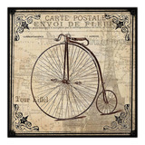 #355 - Cuadro Decorativo Vintage - Bicicleta Antigua Poster