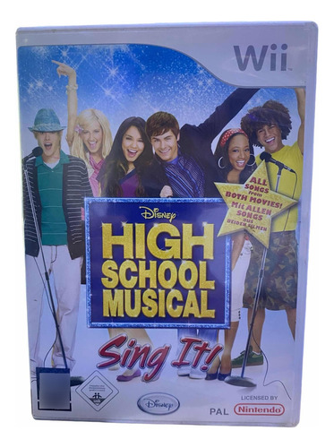 Jogo High School Musical Sing It Original Wii Europeu Usado