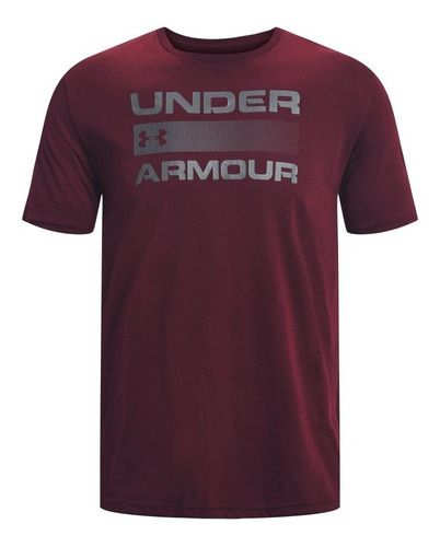 Camiseta Under Armour Team Issue-vinotinto