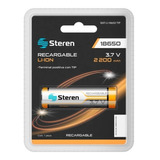 Batería Recargable Li-ion 2200 Mah 18650 Con Tip Positivo