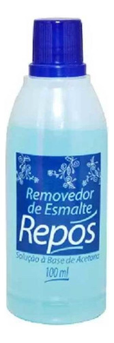 Removedor Esmalte Com Acetona Repos 100ml