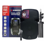 Cabina De Sonido 12 Pulgadas Profesional Activa Sonivox C712