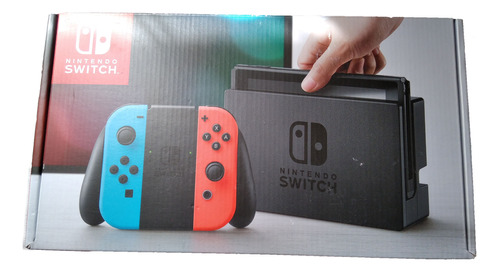 Nintendo Switch (sin Contorles) + 1 Juego Original Sellado