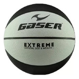 Balón Gaser Basketball Extreme No. 7 Negro/blanco