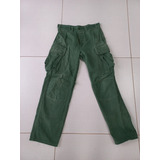 Calça De Fardamento Militar Antigo Do Exército Brasileiro