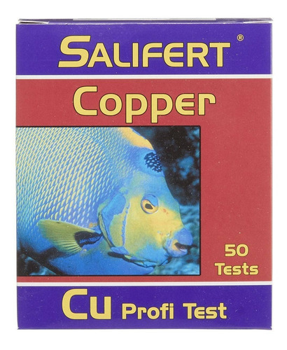 Test Cobre Salifert Copper Hasta 50 Test Acuario