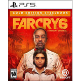 Far Cry 6 Gold Edition Steelbook Ps5 Nuevo