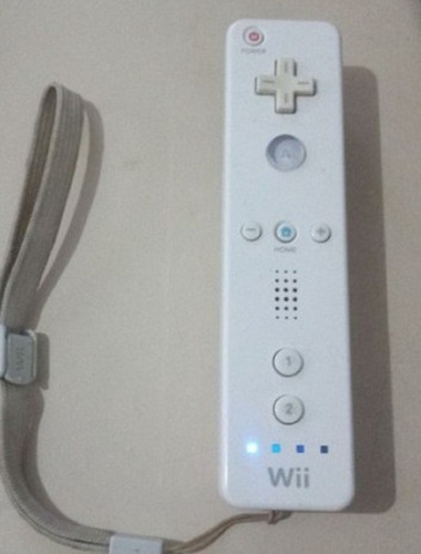 Controle Joystick Sem Fio Nintendo Wii Remote White