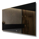 Espejo Baño Horizontal 100x70 Luz Led - Touch Y Dimmer