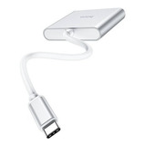 Adaptador Hoco Tipo C A Hdmi - Usb 3.0 - Pd Hb14