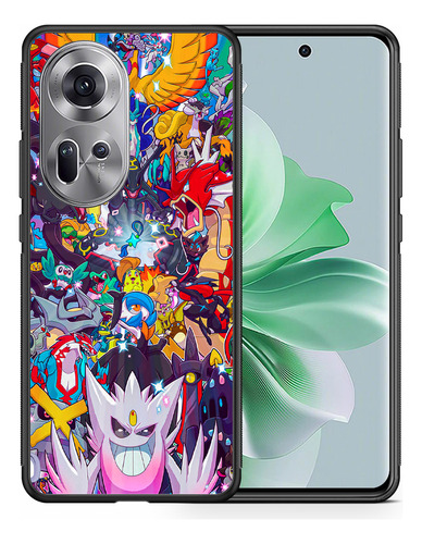 Funda Oppo Reno 11 5g Anime Manga Comics Super Heroes Arte 