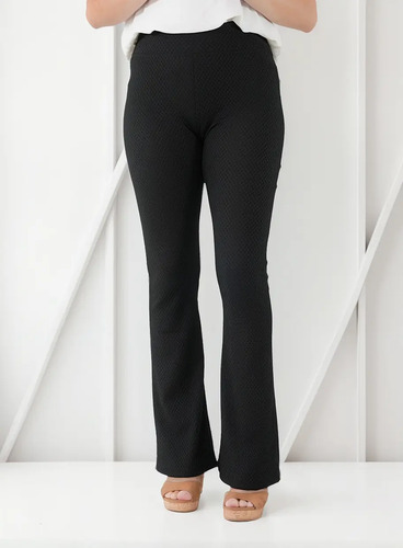 Calça Flare Boca De Cino Bailarina Adulto - Com Bolso