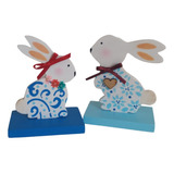 Conejos Pajaritos Decorativos Clararte Ba2f 