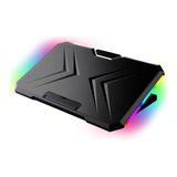 Base Cooler Luz Rgb 2 Ventiladores Gamer Enfriador Notebook