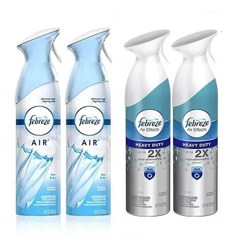 Eliminador De Olores Febreze 2 Air & 2 Air Heavy Duty