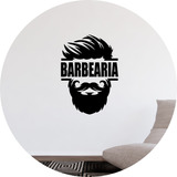 Adesivo Parede Vidro Decorativo Barbearia