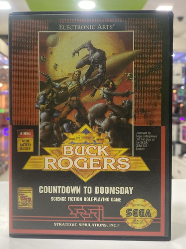 Fita Buck Rogers Sega