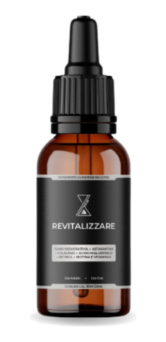 1un Suplemento Revitalizzare 30ml Rejuvenecedor 100% Natural