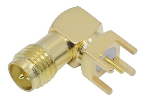 Conector De Rf Tipo Rpsma Hembra 90 Grados Pcb Itytarg