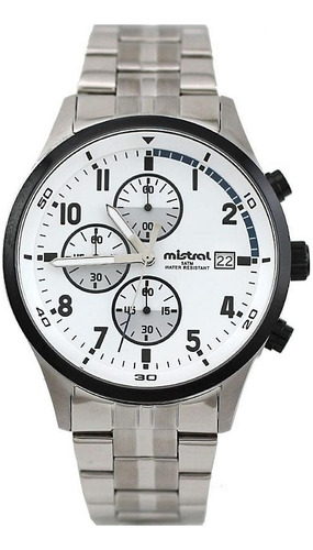 Reloj Crono Mistral Hombre Analogo Sumergible  Megatime