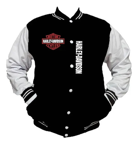 Chamarra Harley Davidson Bordada Envio Grati | Envío gratis