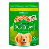 Kit 10 Dog Chow Sachê Cão Adulto Raças Pequenas Carne 100g