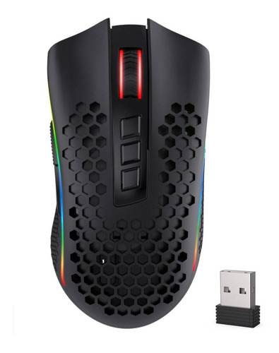 Redragon | Mouse Gamer Storm Pro M808-ks Wireless | Negro