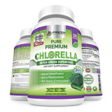 Clorella Premium 1200 Mg Clorofila Y Cfg 180 Capsulas
