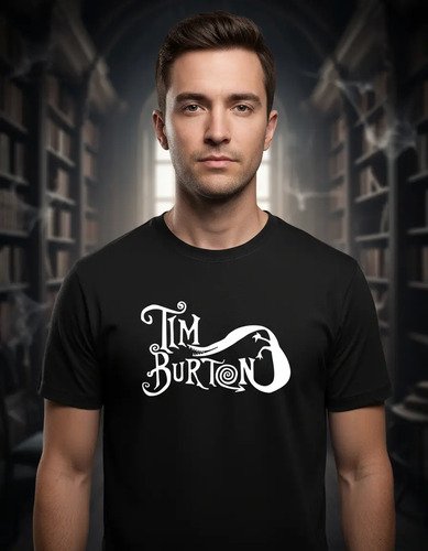 Playera Hombre Tim Burton