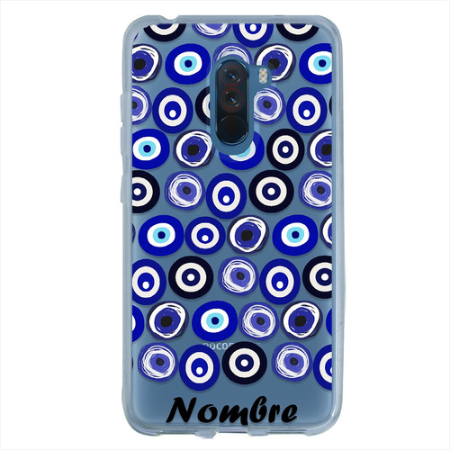 Funda Para Xiaomi Ojos Turcos Personalizada Nombre