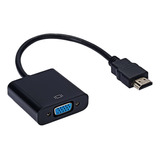 Zuya Adaptador Hdmi A Vga, Convertidor De Adaptador Hdmi A .