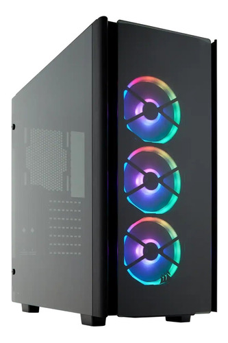 Gabinete Gamer Corsair Obsidian 500d Rgb Se Premium Black