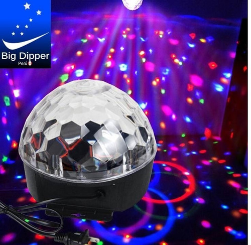 Luz Led Bola Audioritmica Bola Led L001 18w Crystal Ball