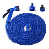 Manguera De Riego Extensible Para Jardin 30 Mts Color Azul